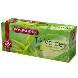 Pompadour Grüner Tee 25er-Box