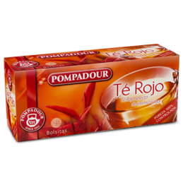 Pompadour Red Tea Box of 25