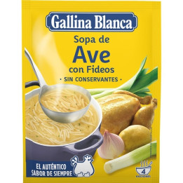 GALLINA BLANCA Soupe de volaille aux vermicelles