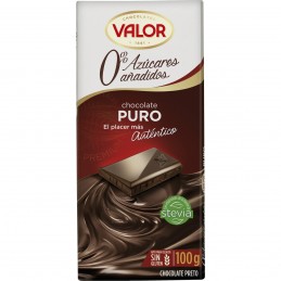 VALOR Chocolate puro 0% 100 g
