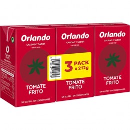 ORLANDO Tomate Frito 3x 212gr