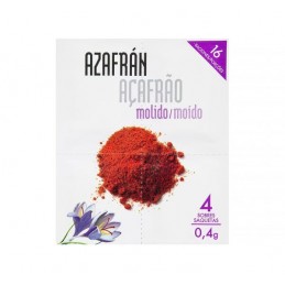 Safran Moulu 4 sachets (0,4...