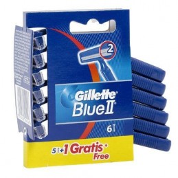 GILLETTE Blue-II  pack-5+1
