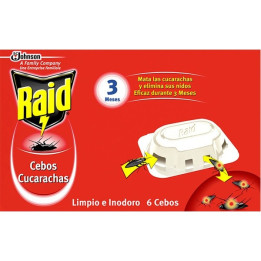 RAID Appâts pour cafards 6 unités
