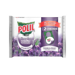 POLIL Anti-moth lavender 2 hooks