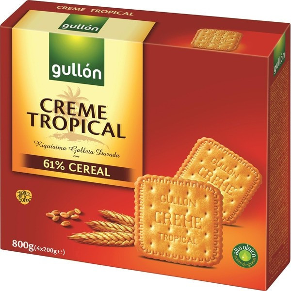 GULLON Creme Tropical biscuits 800 g