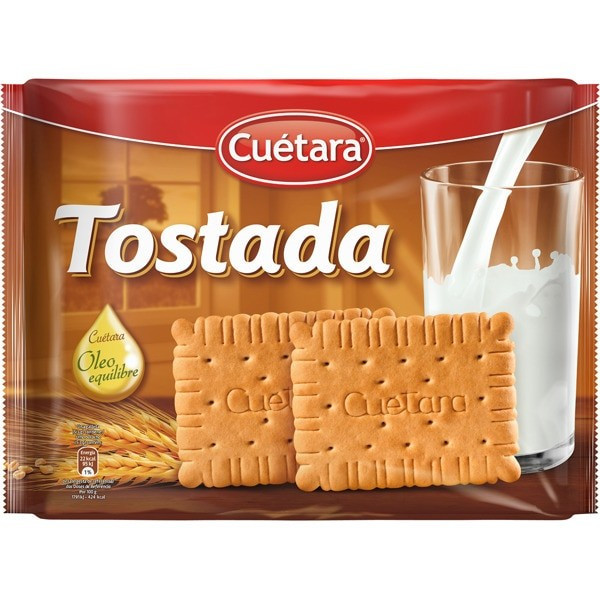 CUETARA Toasted biscuits 800 g