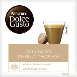 NESCAFE DOLCE GUSTO Cortado Espresso Macchiato 16 capsule