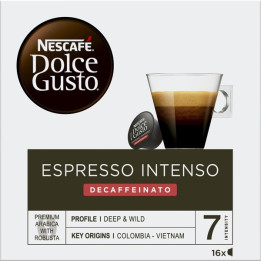 NESCAFE DOLCE GUSTO Espresso décaféiné Intense 16 capsules