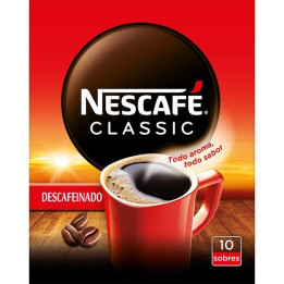 NESCAFE Classic décaféiné 10 sachets