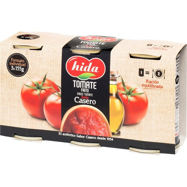 HIDA Tomate frito 3 x 155 g