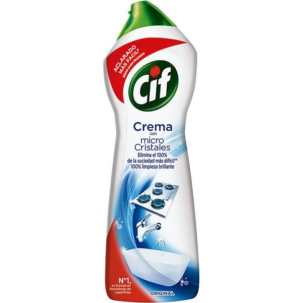 CIF Crema limpiadora multiusos blanca 750 ml