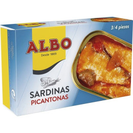 ALBO Sardinen in pikanter Sauce 112 g