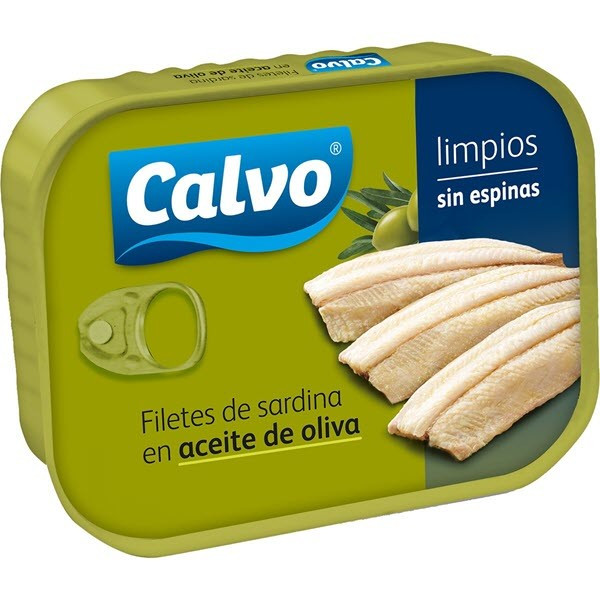 CALVO Filets de sardines à l'huile d'olive 100 g