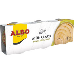 ALBO Thon clair à l'huile d'olive 265 g