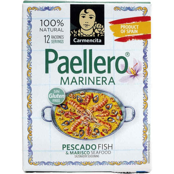 CARMENCITA Paellero Marinera paella seasoning 3 sachets