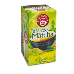 POMPADOUR Tè verde con matcha 20 bustine